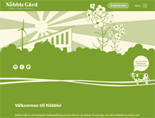 Tablet Screenshot of nobblegard.se